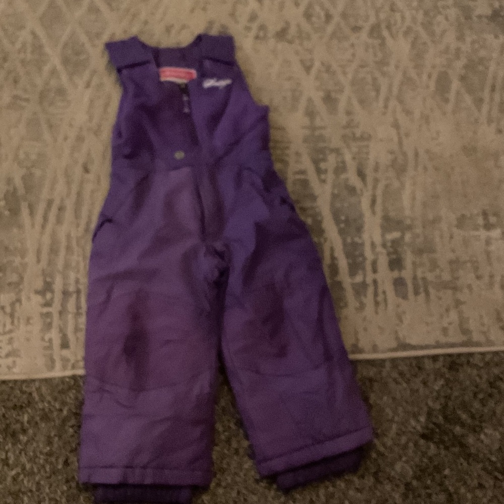 Snozu Purple Kids Overalls snowbibs overalls